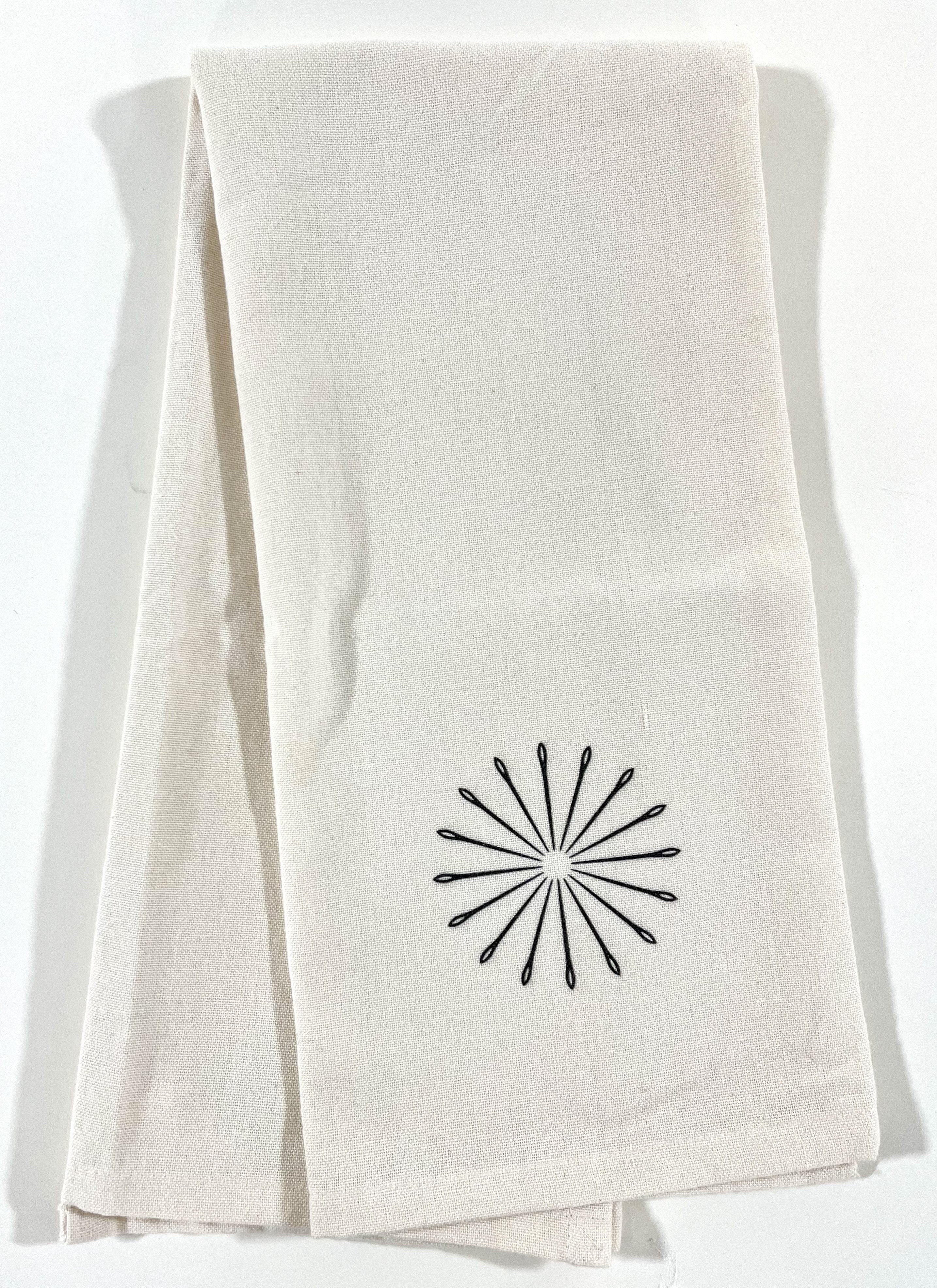 Tea Towel IQM Needleburst 