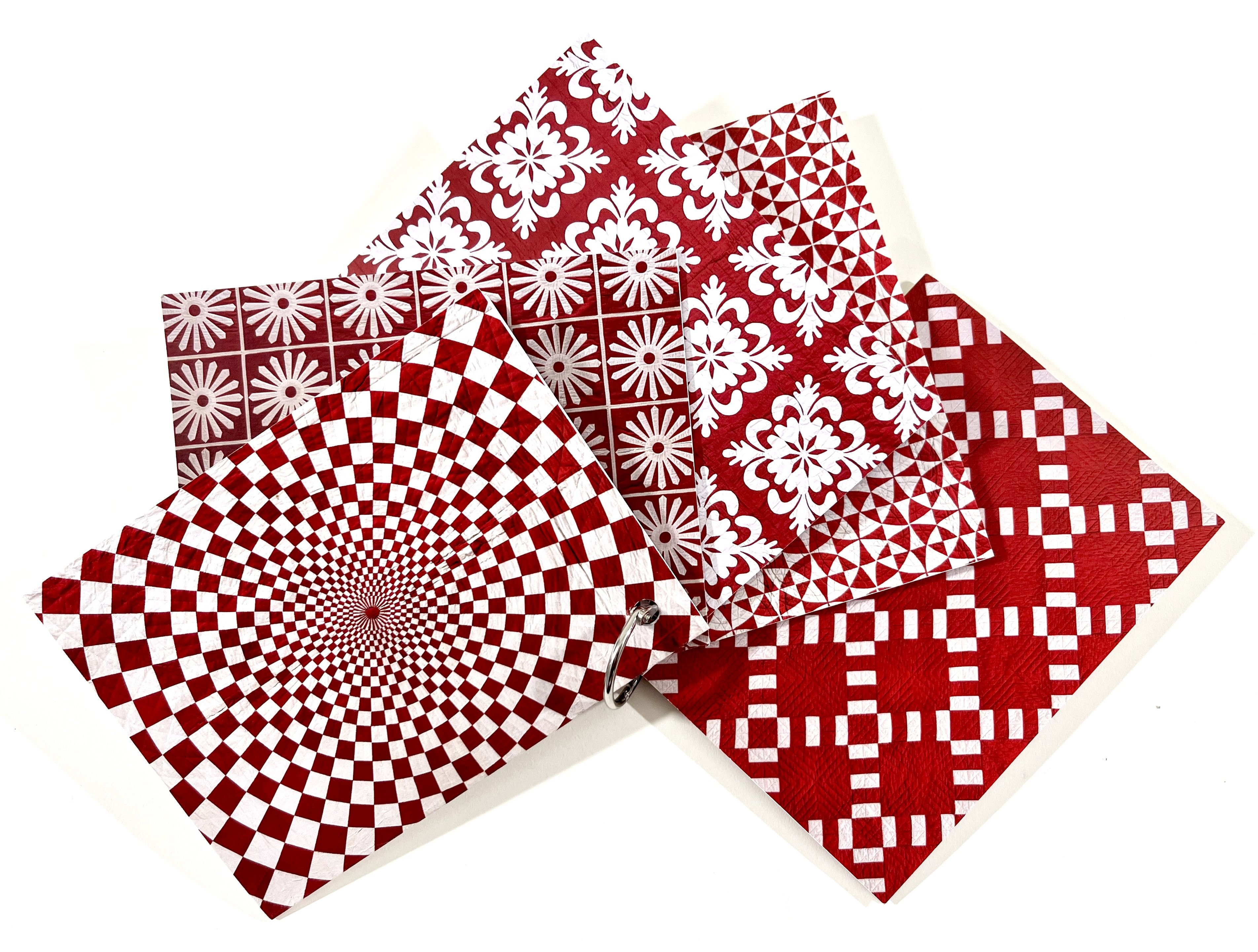 Notecard Set - Joanna Rose Red & White Collection