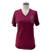 IQM Needleburst Logo V-Neck Tee 