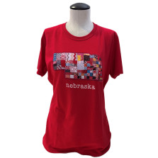 Nebraska State Quilt Tee
