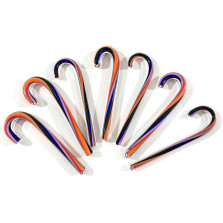 Artist Made Glass Candy Canes