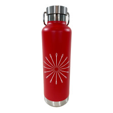 IQM Red Water Bottle