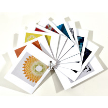 Notecard Set of Modern Meets Modern Challenge Quilts