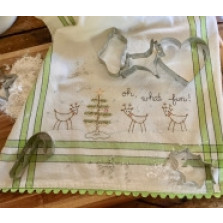 Dishtowel Kit - Reindeer