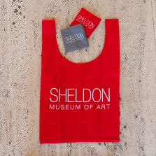 Sheldon Museum of Art RED nylon bag