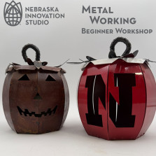 Metalworking Jack-O-Lantern, 2-Part Workshop, NIS Members