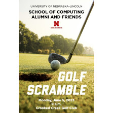 School of Computing Alumni & Friends 4-Person Golf Scramble - Sponsorship