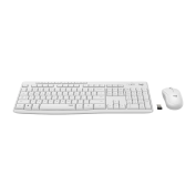 Logitech MK295 Silent Wireless Keyboard Mouse Combo - Off White