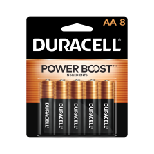 Duracell CopperTop AA Batteries - 8 Pack