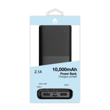 amaze Power Bank 10,000 mAh - Black