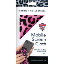 Falcon Microfiber Screen Cloth - Pink Leopard
