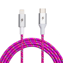 ChargeCords USB-C to Lightning - 10ft. Festival