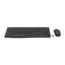 Logitech MK295 Silent Wireless Keyboard Mouse Combo - Graphite