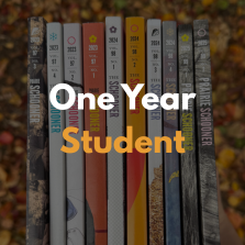 Prairie Schooner - One-year (4 issues) Student Subscription