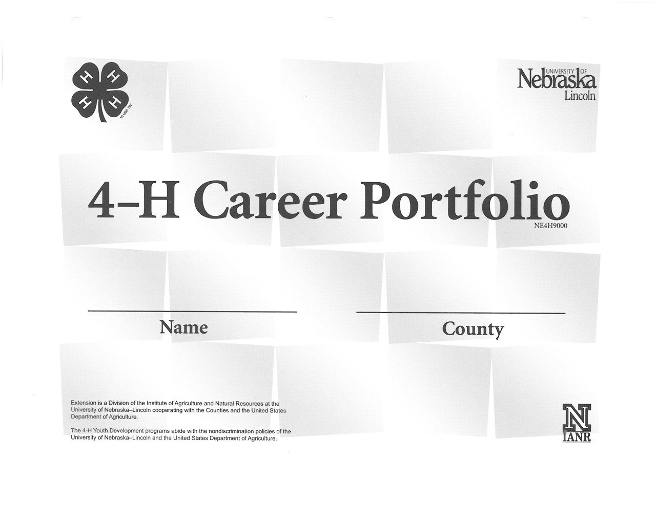 4-H Career Portfolio