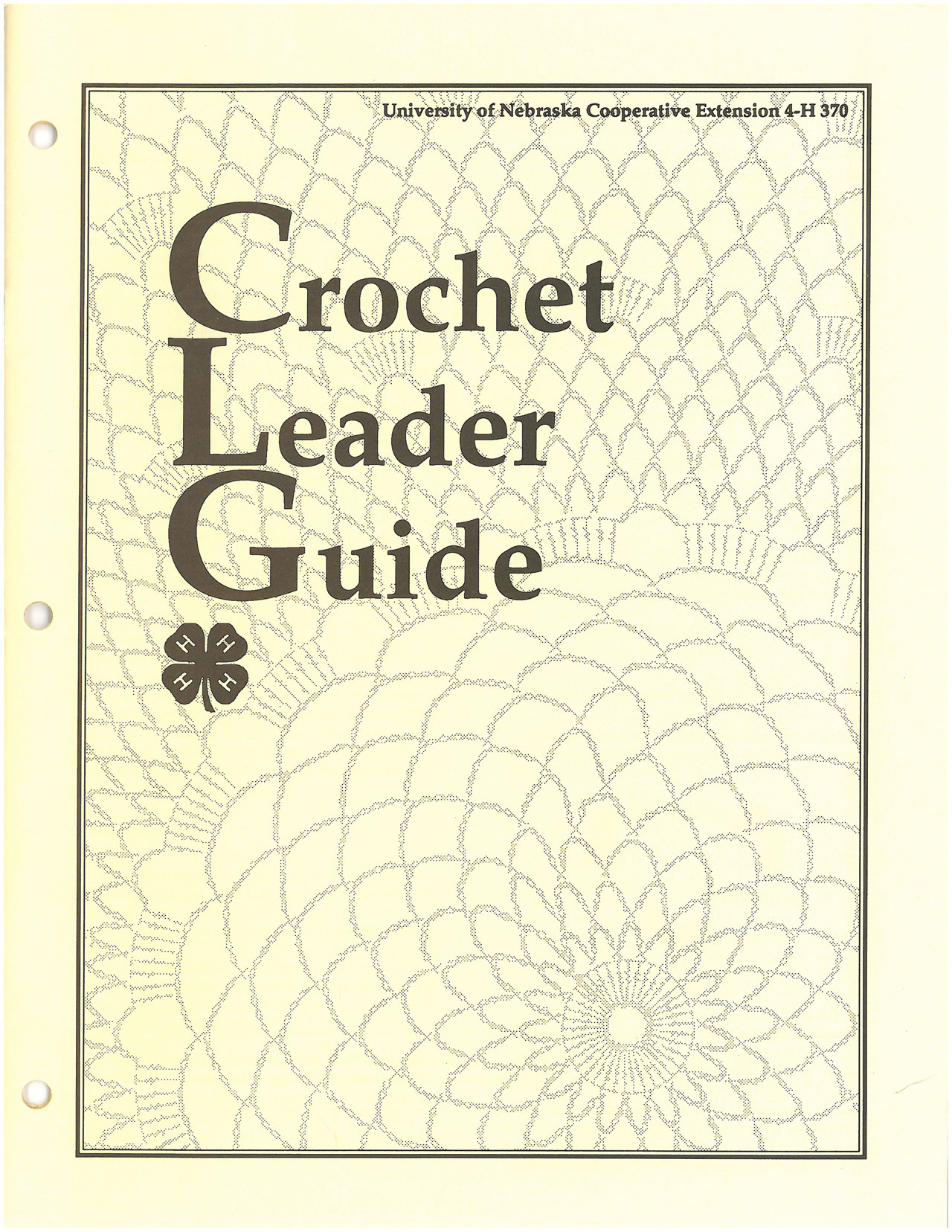 Crochet Leader’s Guide
