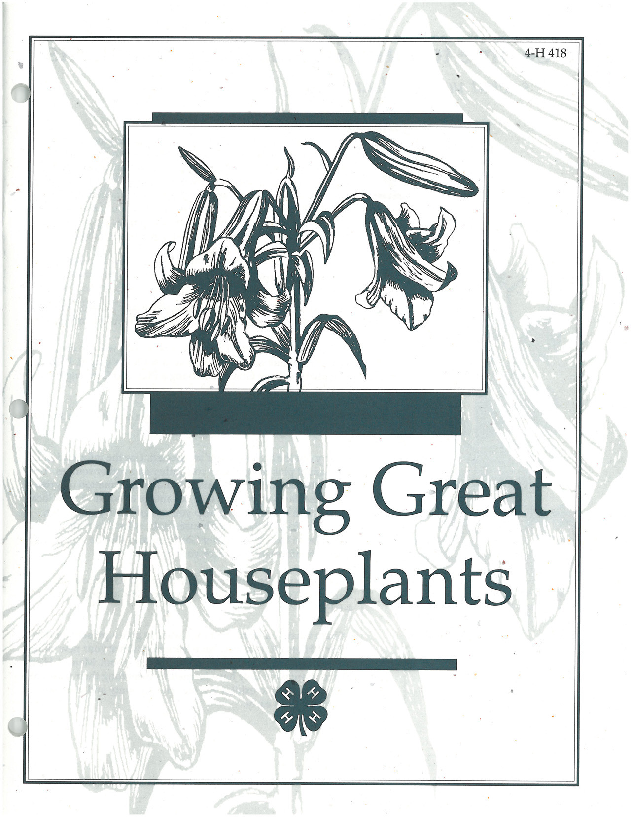 Growing Great Houseplants
