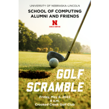 School of Computing Alumni & Friends 4-Person Golf Scramble - Golfer Registration